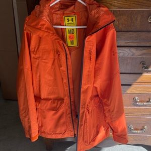 Orange Mens Medium Under Armor Snowboarding Jacket